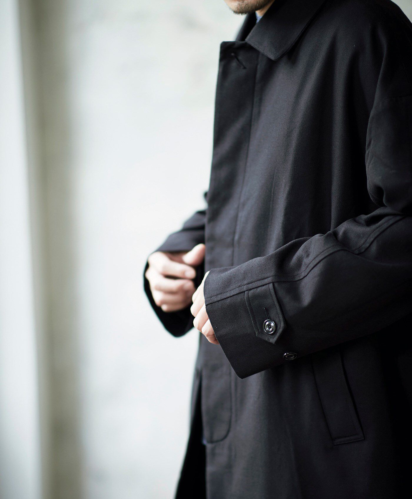 WEB限定お買い得商品|SUNNY CLOUDS　品のあるステンカラーコート〈メンズ〉