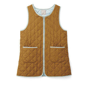 Real Stock | あったかリラックス　撥水加工キルトベスト