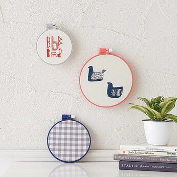 Real Stock | クロバー　直径１５ｃｍカラフル刺しゅう枠