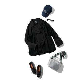 Real Stock | 上品伸び軽ショートコートＢＫリブイン