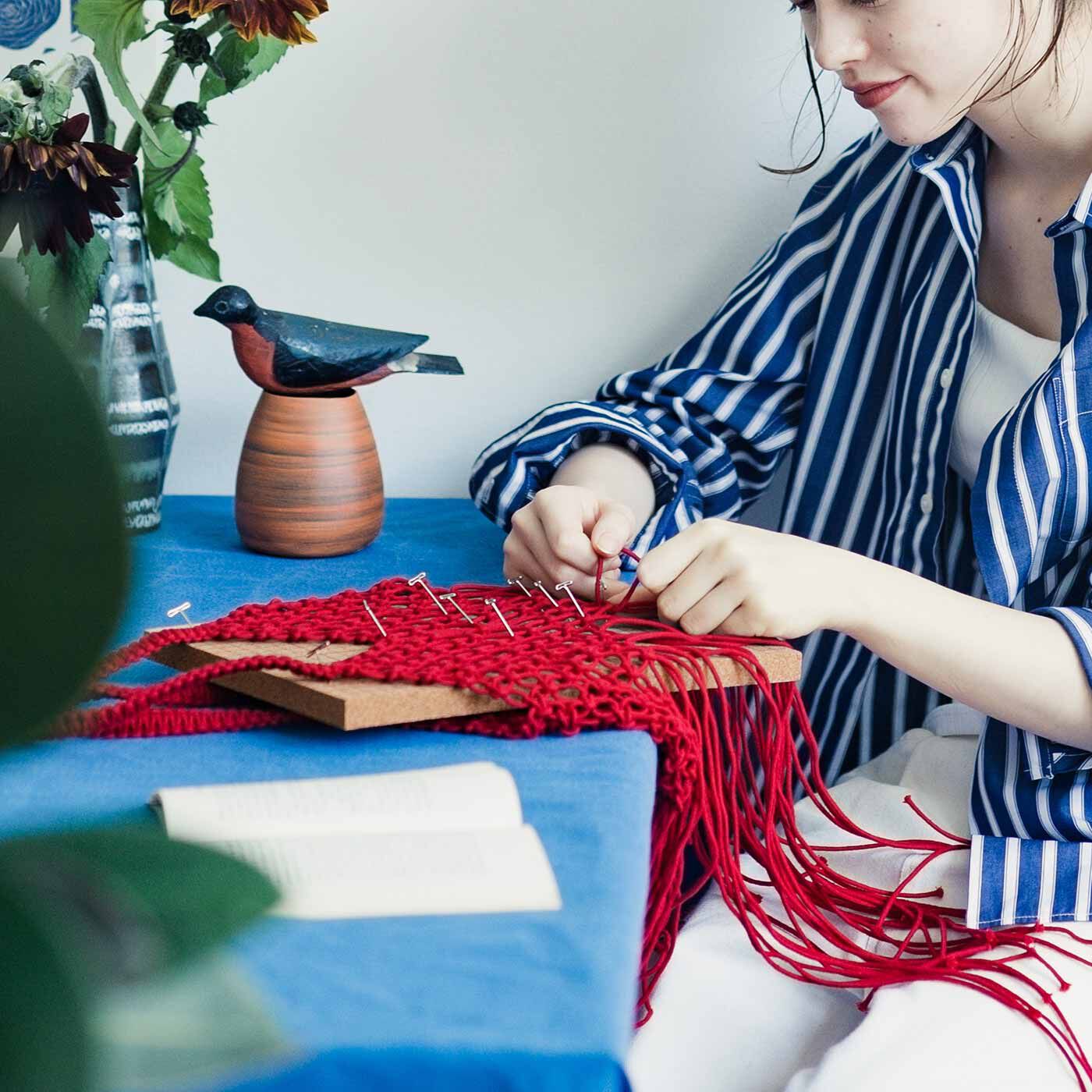 Real Stock|結びを繰り返して作る　デイリーに使いたいマクラメバッグ