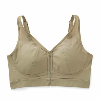 Real Stock | スラっとピン！フロントジッパーでサッと着脱ブラ