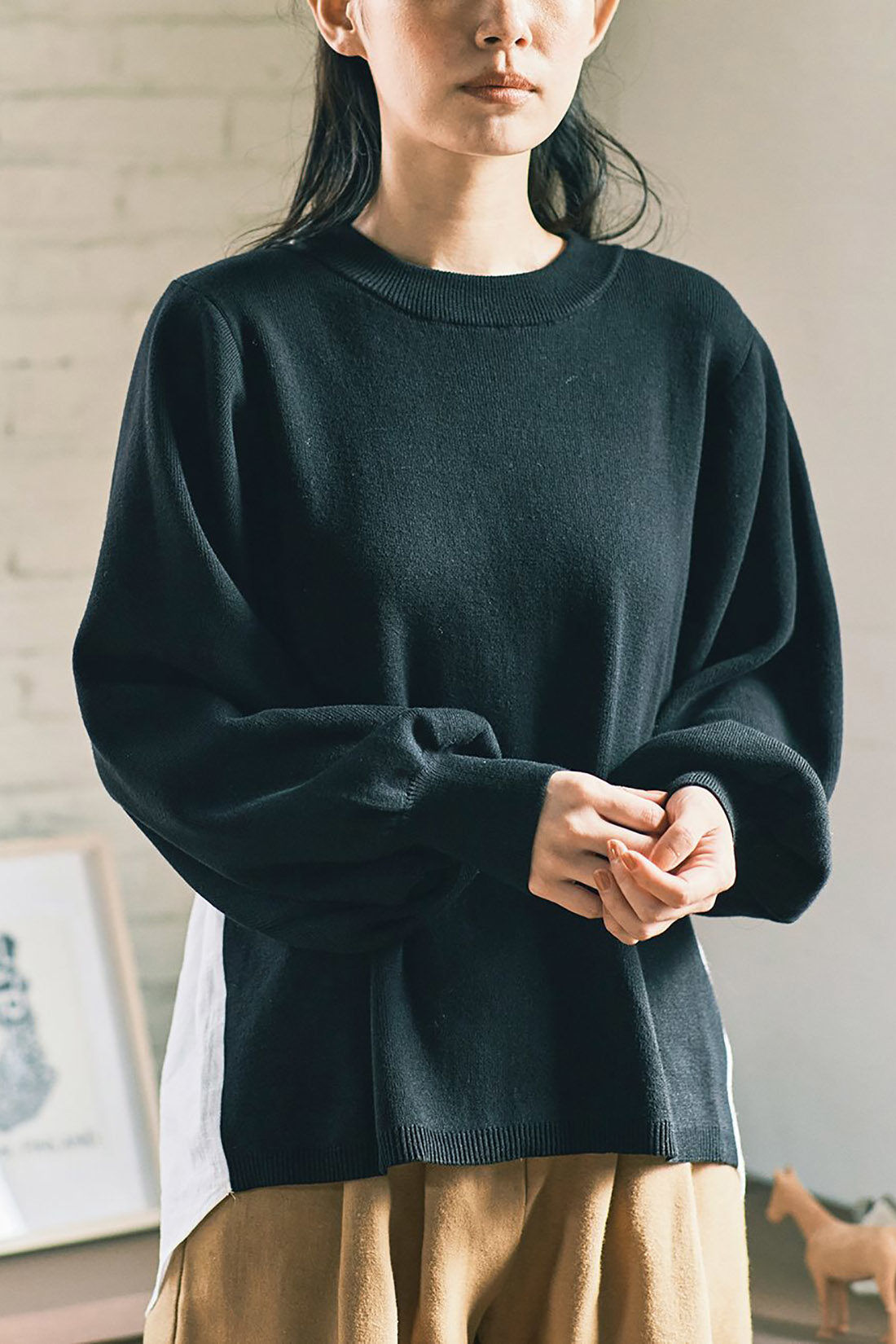 Real Stock|ａｎｄ　ｍｙｅｒａ　コンビニットセーター