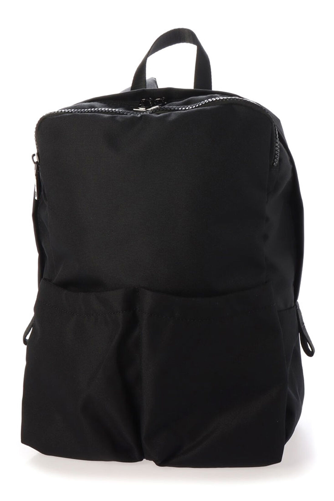 Real Stock|IEDIT[イディット] SELECT　Y&rsquo;SACCS vous et　フロントポケットリュック|1：ブラック