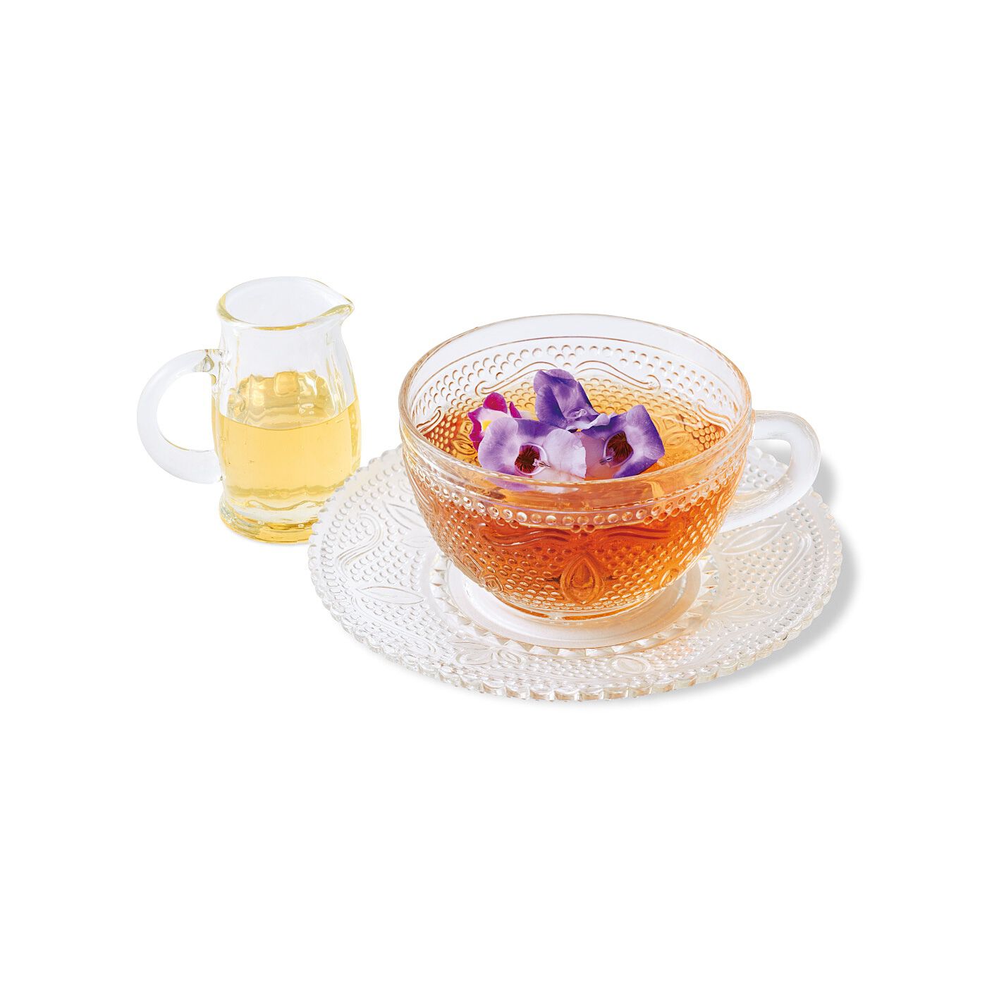 Real Stock|ミュージアム部　シャーロック・ホームズの世界へ誘う　海外文学作品イメージティー|作品をより楽しむために……　美しく機知に富んだ彼女を思わせる、華やかなアレンジで召しあがれ。