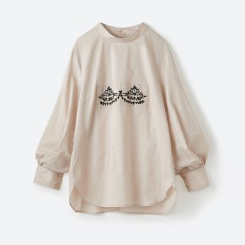 Real Stock | ｈ　袖ぽんわりブラウスｆｒｏｍ　ＳＢＳ