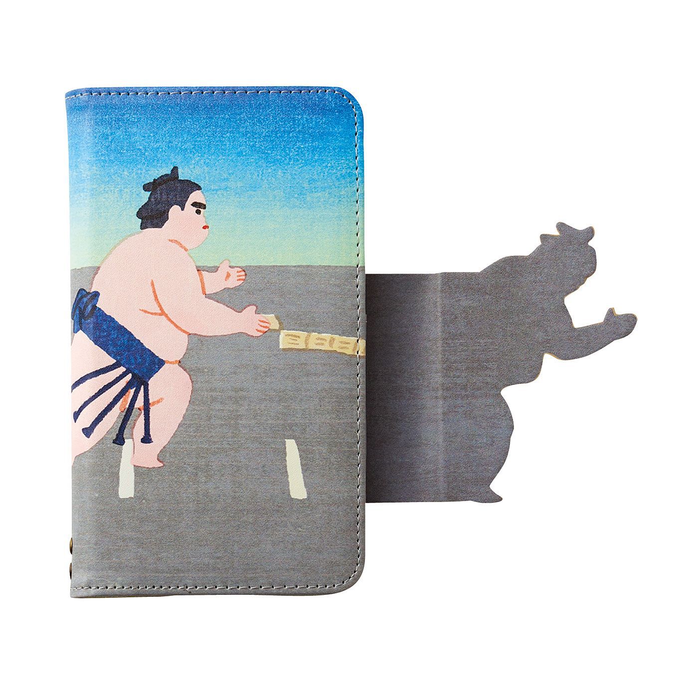 Real Stock|YOU+MORE！ はっけよい、のこった！ 相撲が取れるスマホケース