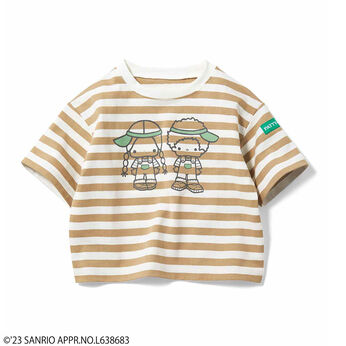 Real Stock | サンリオカラーボーダーＴキッズ〈パティ＆ジミー〉