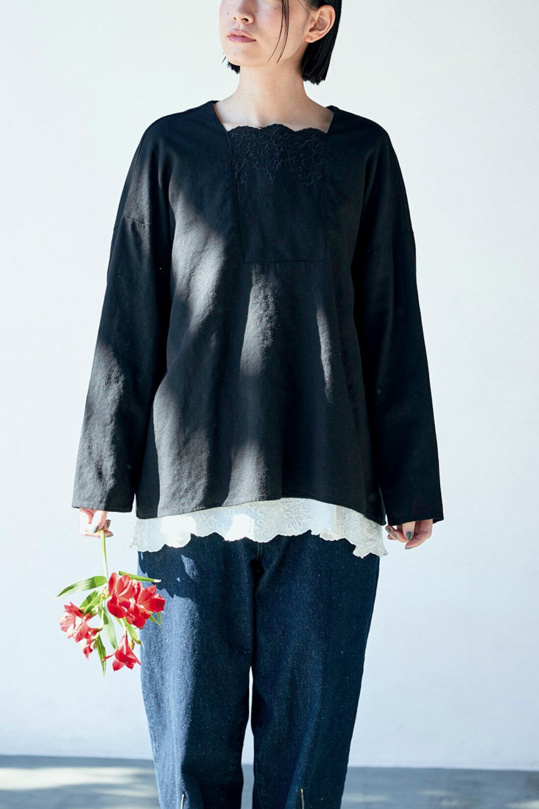 Sunny clouds so-co|サニークラウズ　白魔女のブラウス〈レディース〉