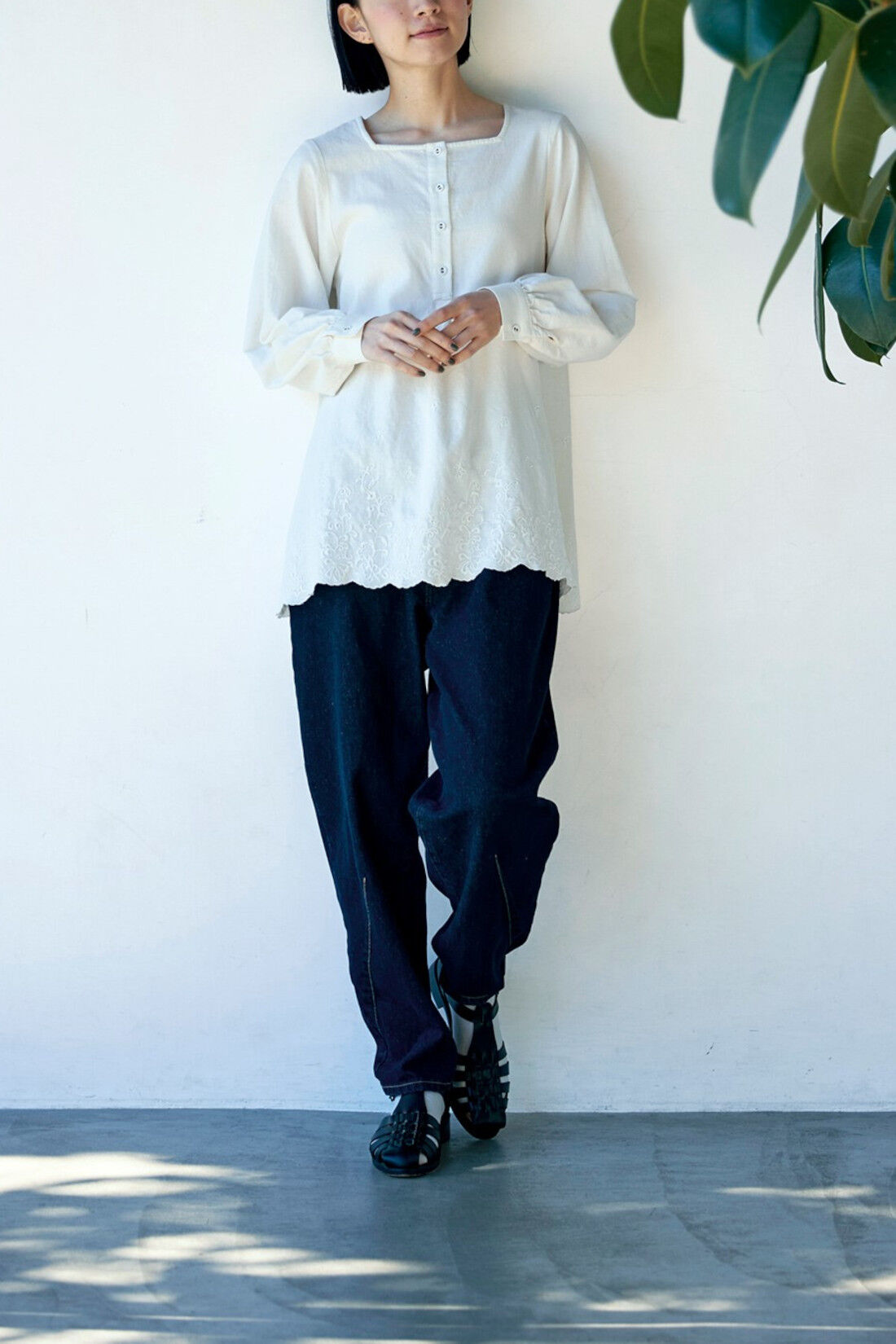 Sunny clouds so-co|サニークラウズ　白魔女のブラウス〈レディース〉