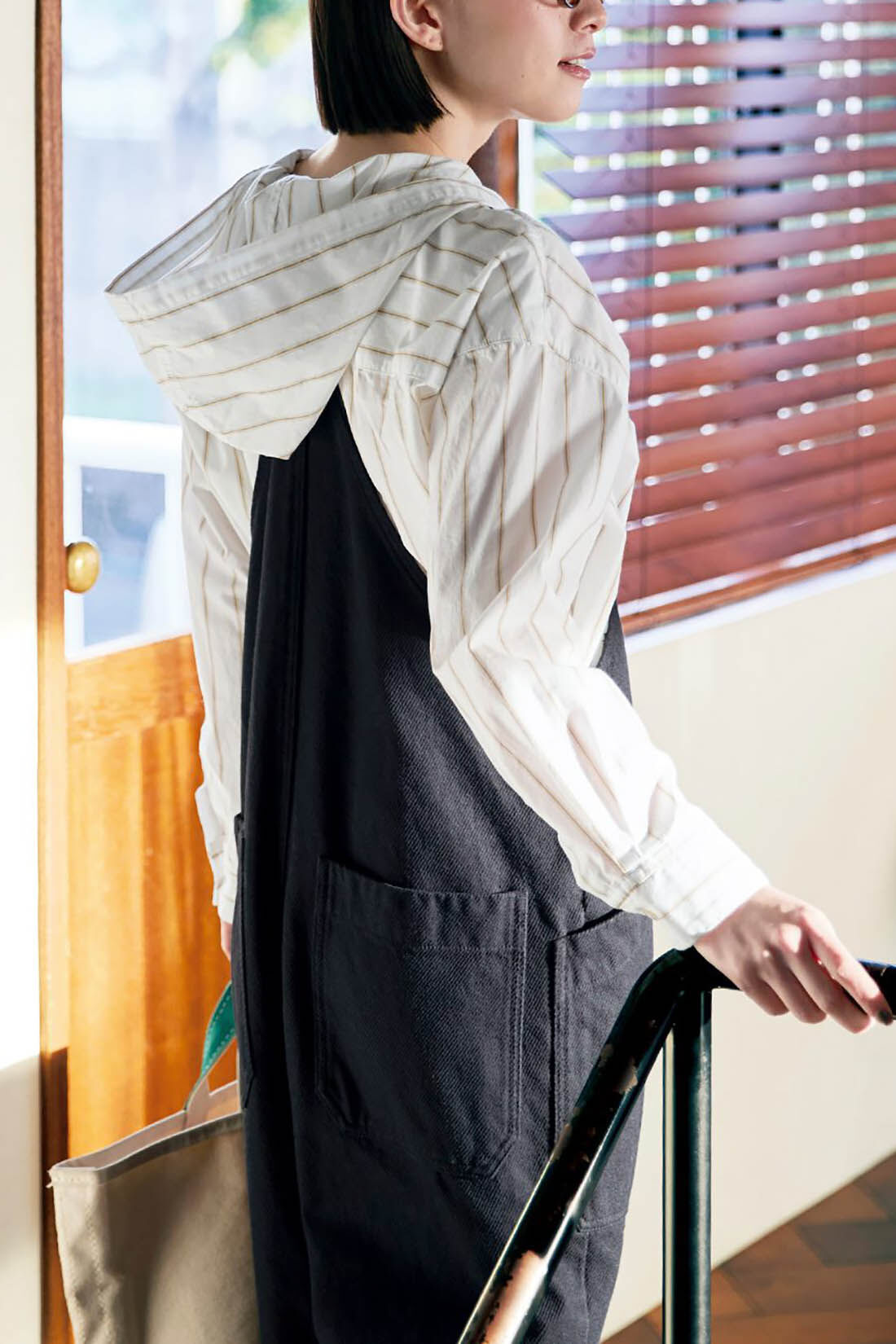 Sunny clouds so-co|サニークラウズ　カルゼのオーバーオール〈レディース〉