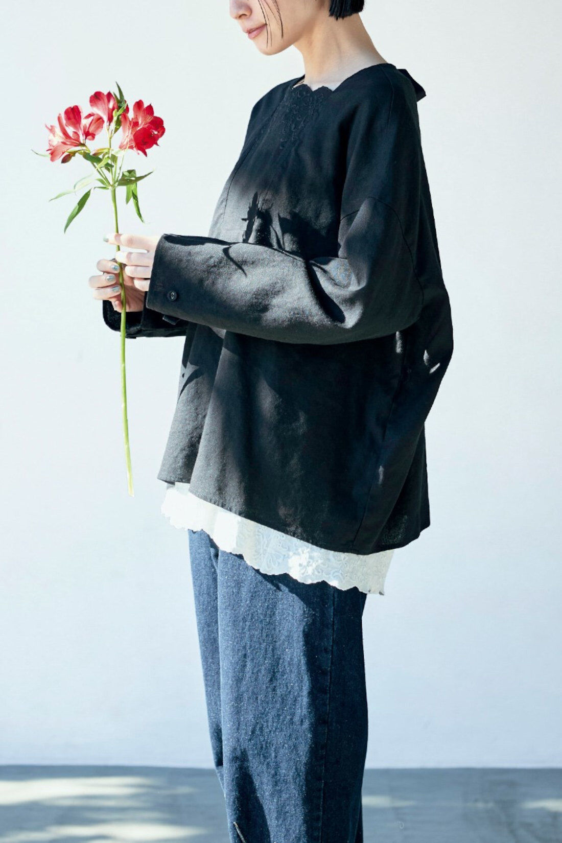 Sunny clouds so-co|サニークラウズ　白魔女のブラウス〈レディース〉