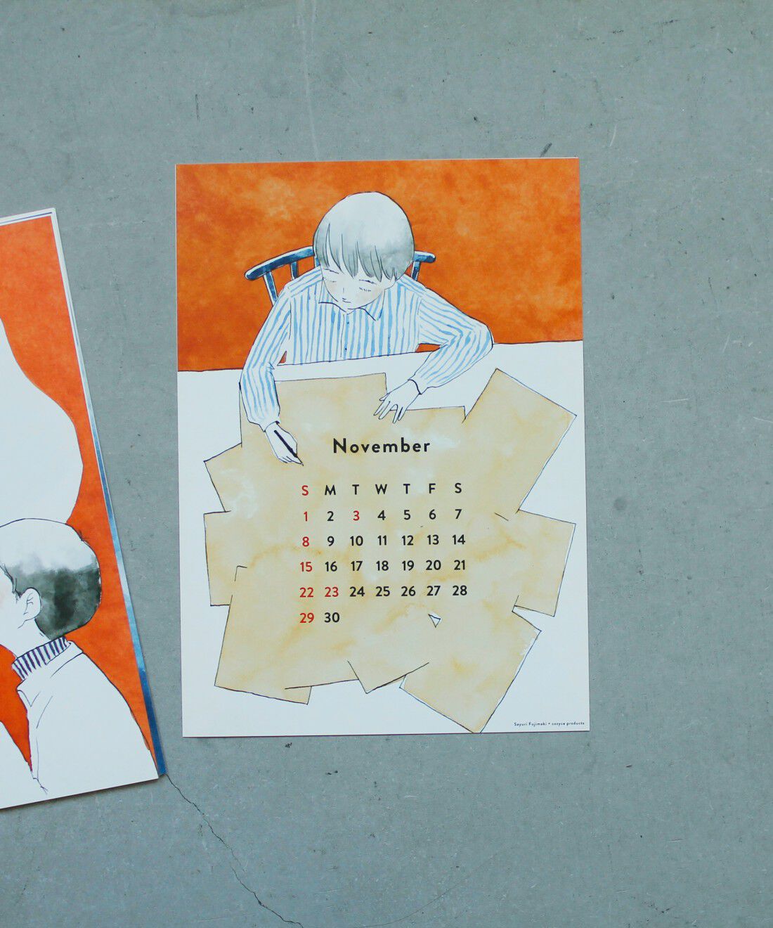 フェリシモコレクション|【数量限定】このごろ meets 藤巻佐有梨　いとおしい日々を迎える準備　2026カレンダー|（11月）