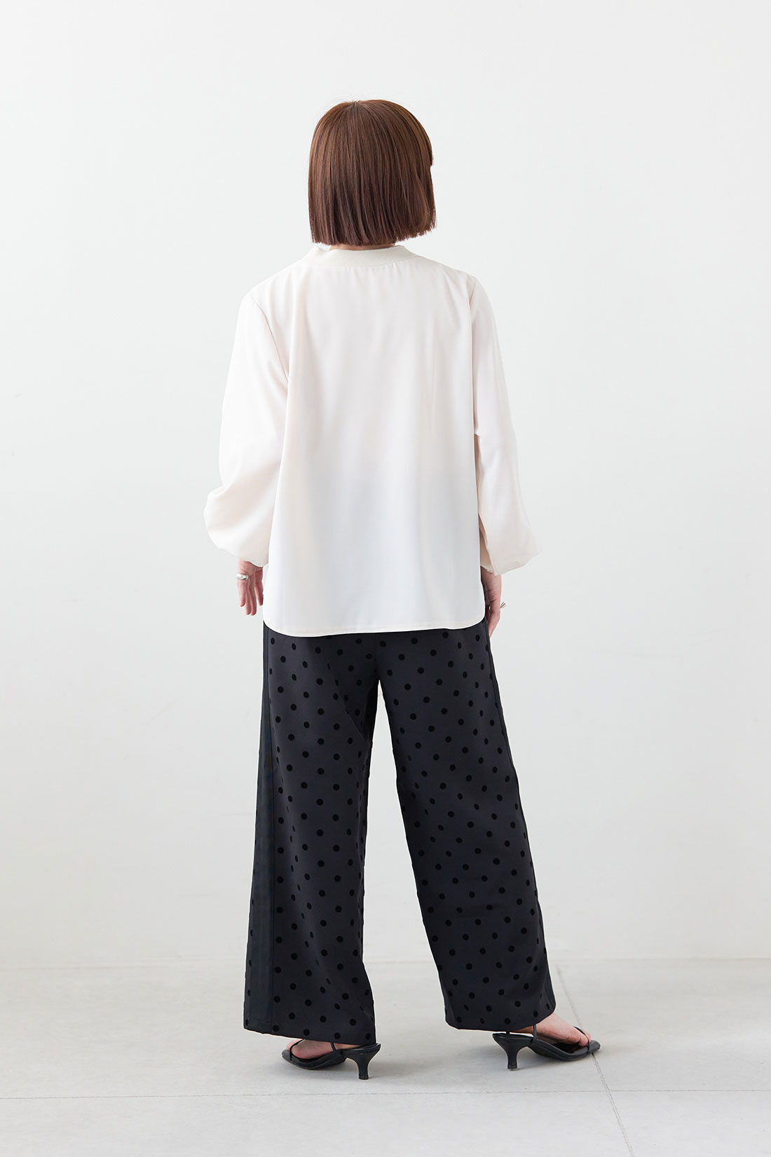 フェリシモコレクション|フェリシモプチ【低身長&times;多サイズ展開】きちんともカジュアルもこなせて頼れるモックネックTブラウス