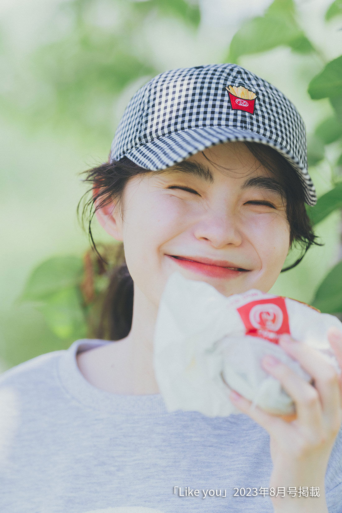 シロップ．|フェイバリットメニューキャップポテトのコーディネート