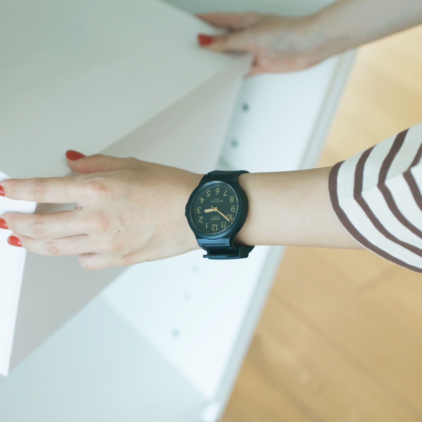 フェリシモコレクション|このごろ meets CASIO 推しカシ　しっとりムーンライトボーイ〈MW-240-1B2JH〉