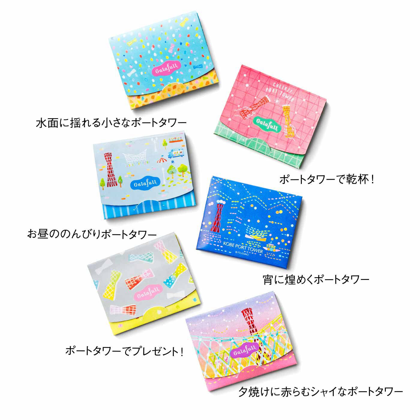 ブリリアンス神戸基金 KOBE PORT TOWER×Galafull 多彩なポートタワーにきゅん スマホもふけるメガネふき