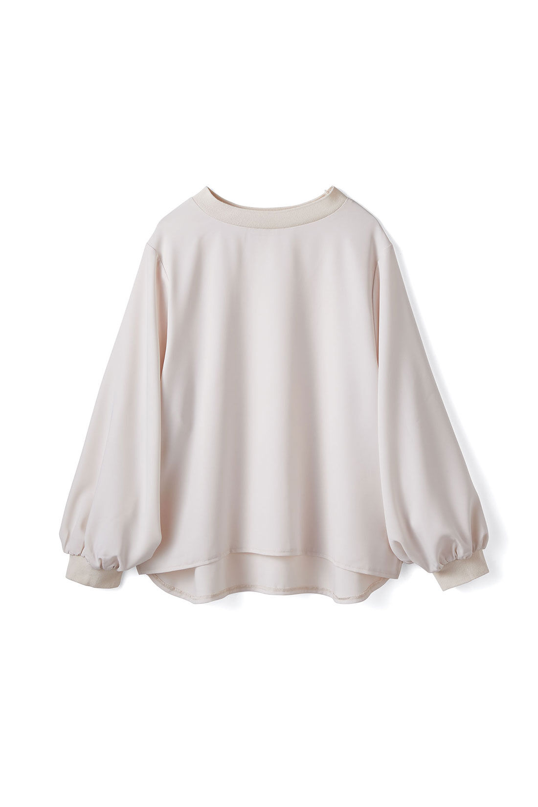 フェリシモコレクション|フェリシモプチ【低身長&times;多サイズ展開】きちんともカジュアルもこなせて頼れるモックネックTブラウス|アイボリー