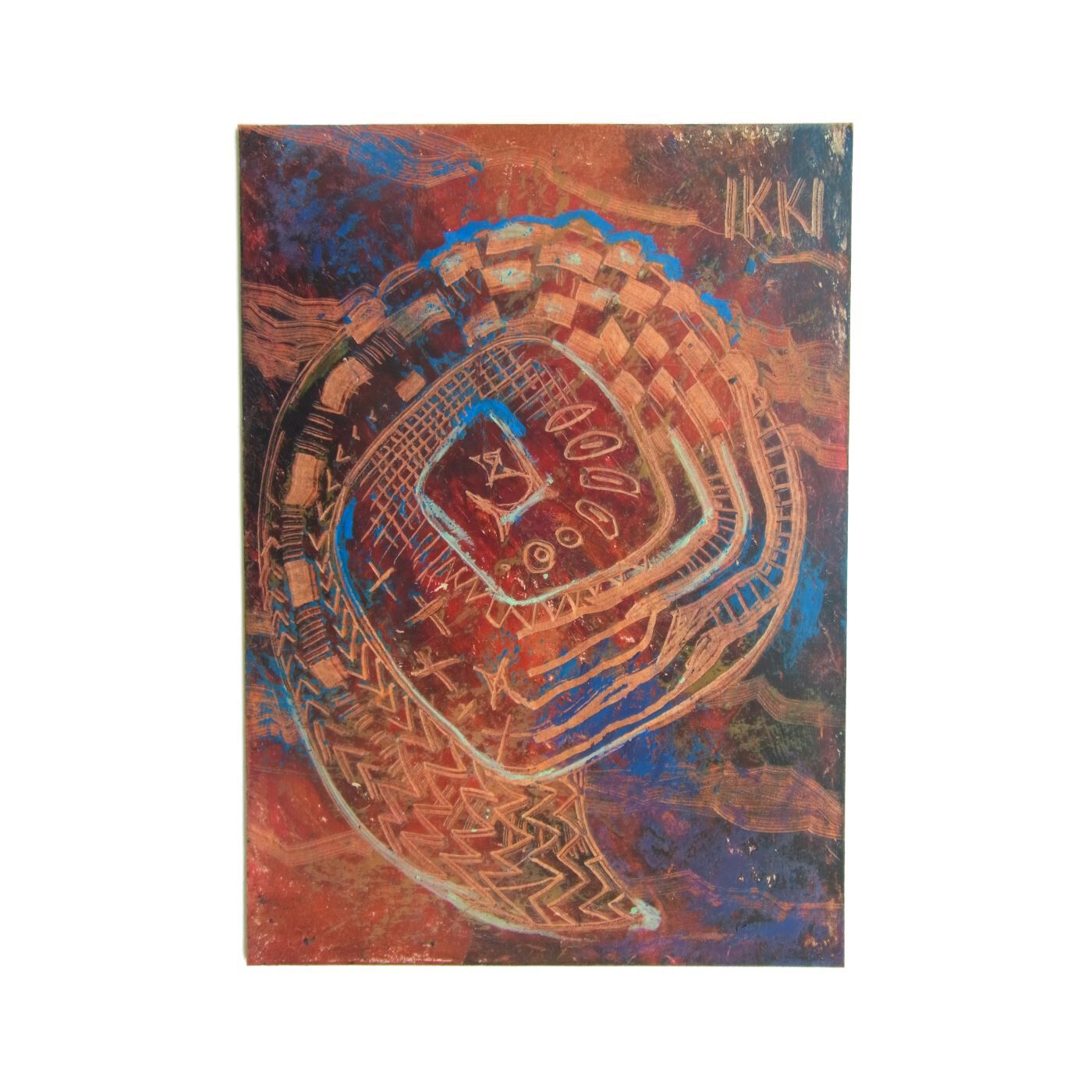 フェリシモコネクション|Rin-b！　オイルパステルシリーズＢ〈6回分割〉　材料10＋2 〈テキスト無し〉|発掘！ アンモナイト