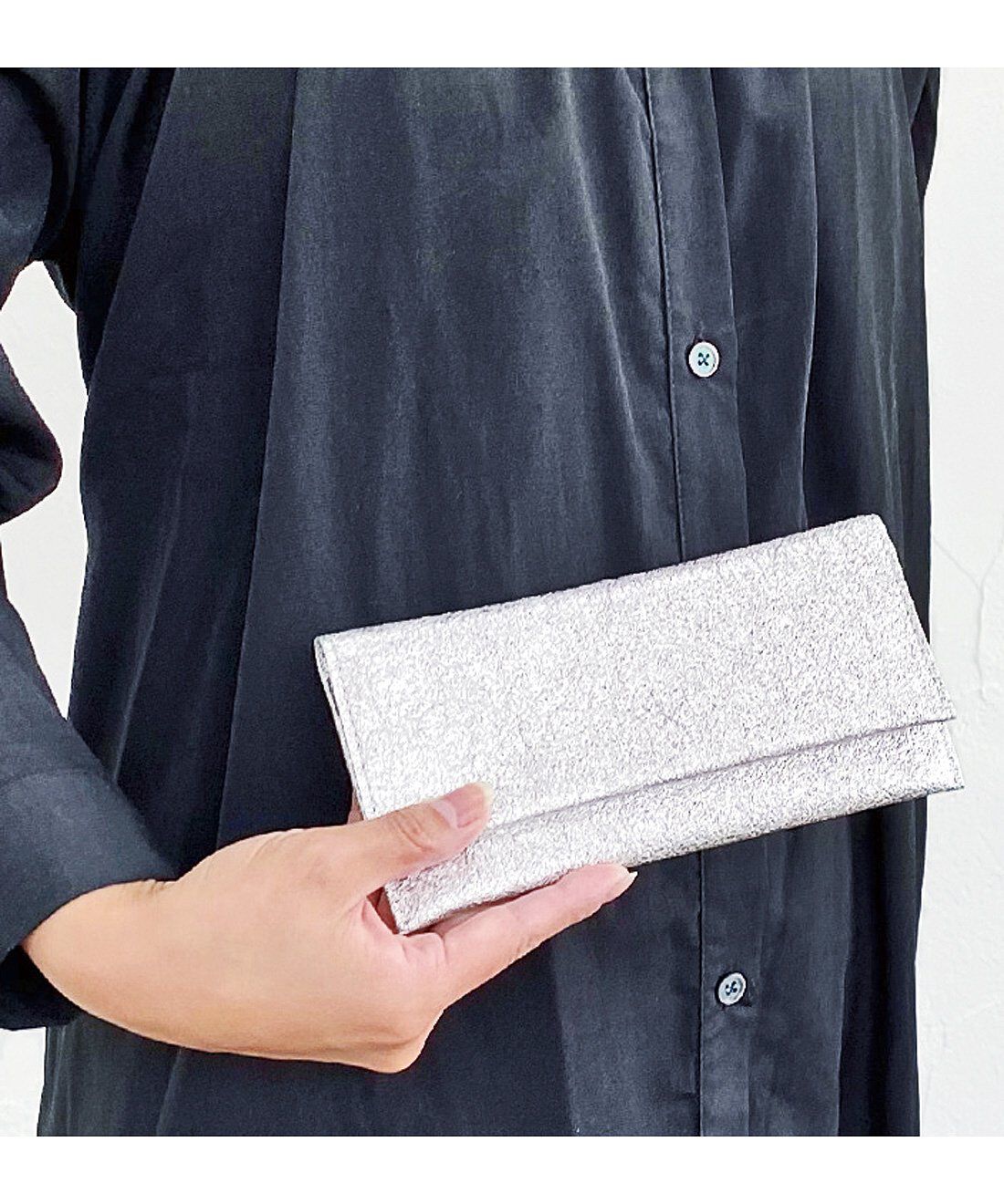 フェリシモコネクション|カードホルダー付きでうれしい キンキラ本革長財布