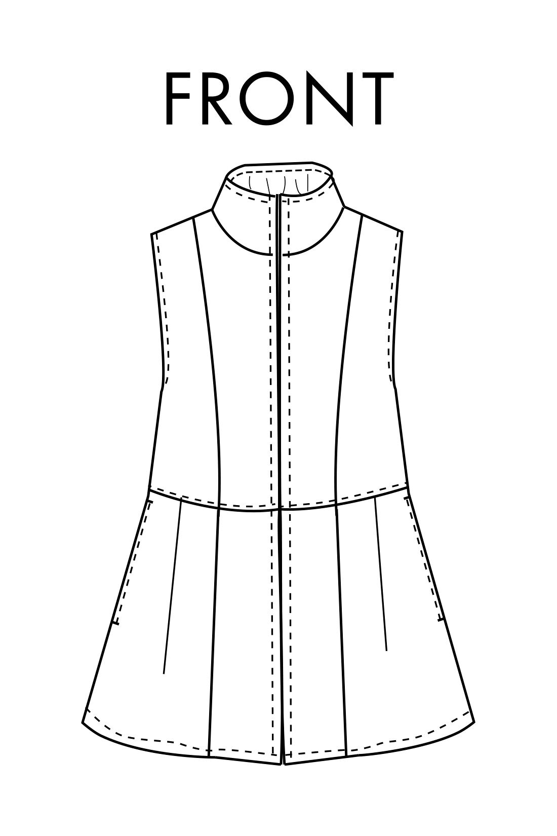 IEDIT|お化粧感覚でパっと着映える 衿もとニュアンスギャザーのすそペプラムジップアップベスト〈ブラック〉