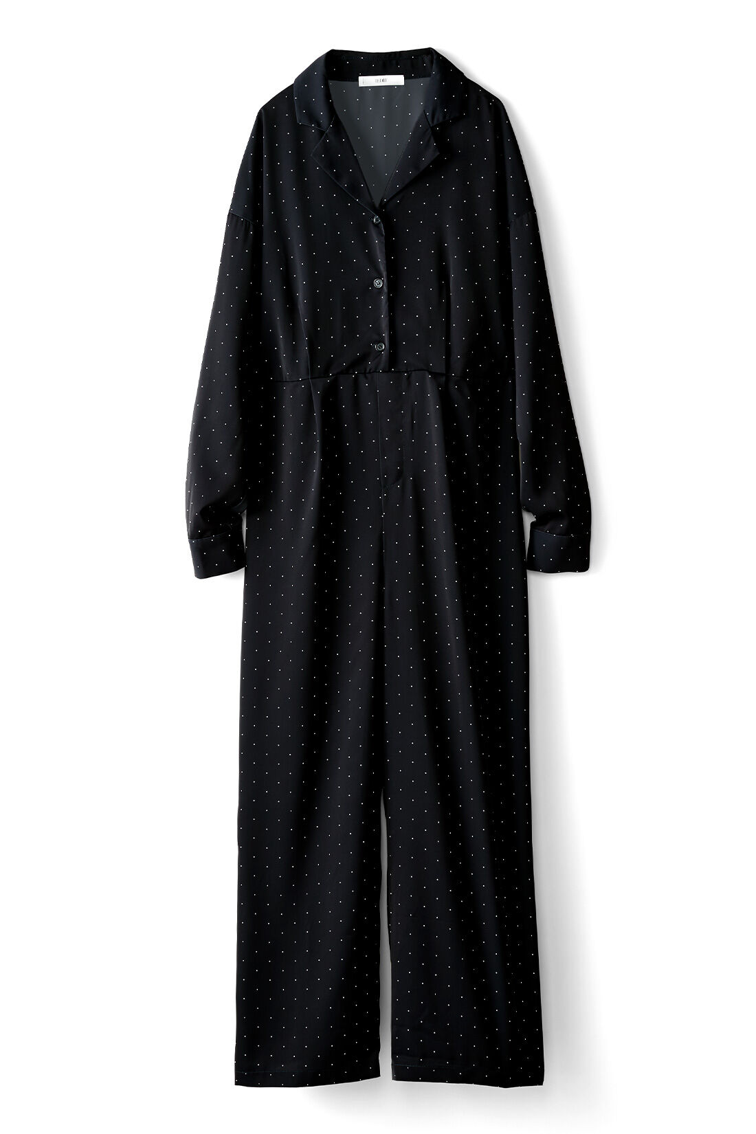 IEDIT|IEDIT[イディット]　福田麻琴さんコラボ　ドットオールインワン〈ブラック〉