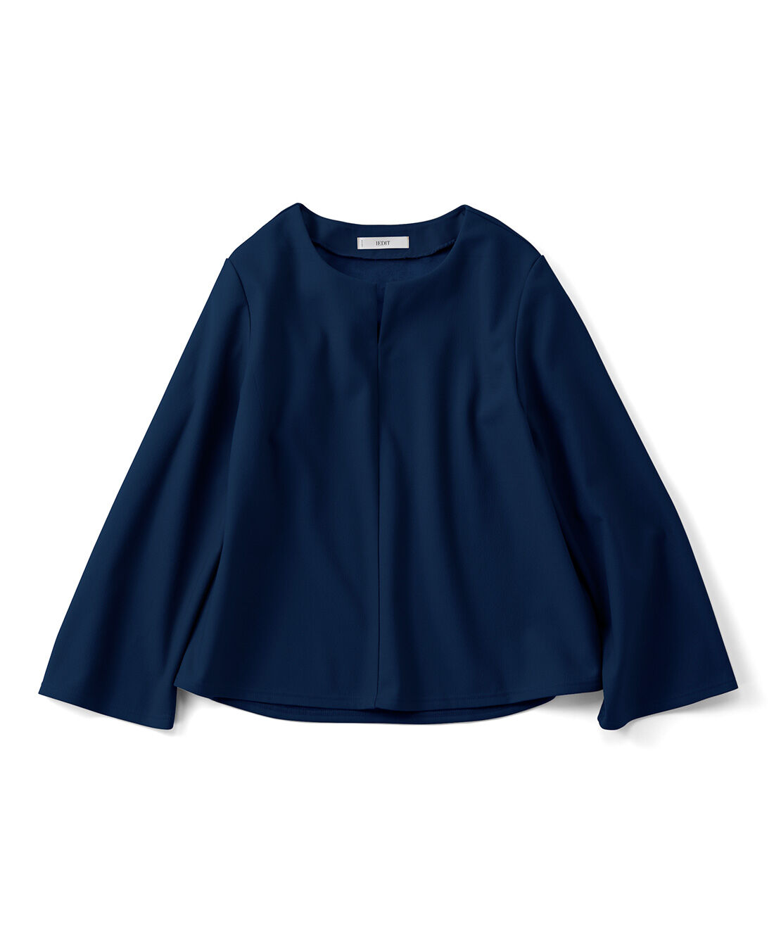 IEDIT|IEDIT[イディット]　撥水（はっすい）加工＆UVカットがうれしい 裏がとぅるすべ きれい見え“ほっと適温”トップス【まとめ買いキャンペーン】|ネイビー