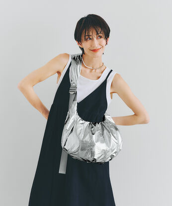 IEDIT［イディット］ | Y’SACCS vous et ダンプリング ショルダーバッグ 〈シルバー〉