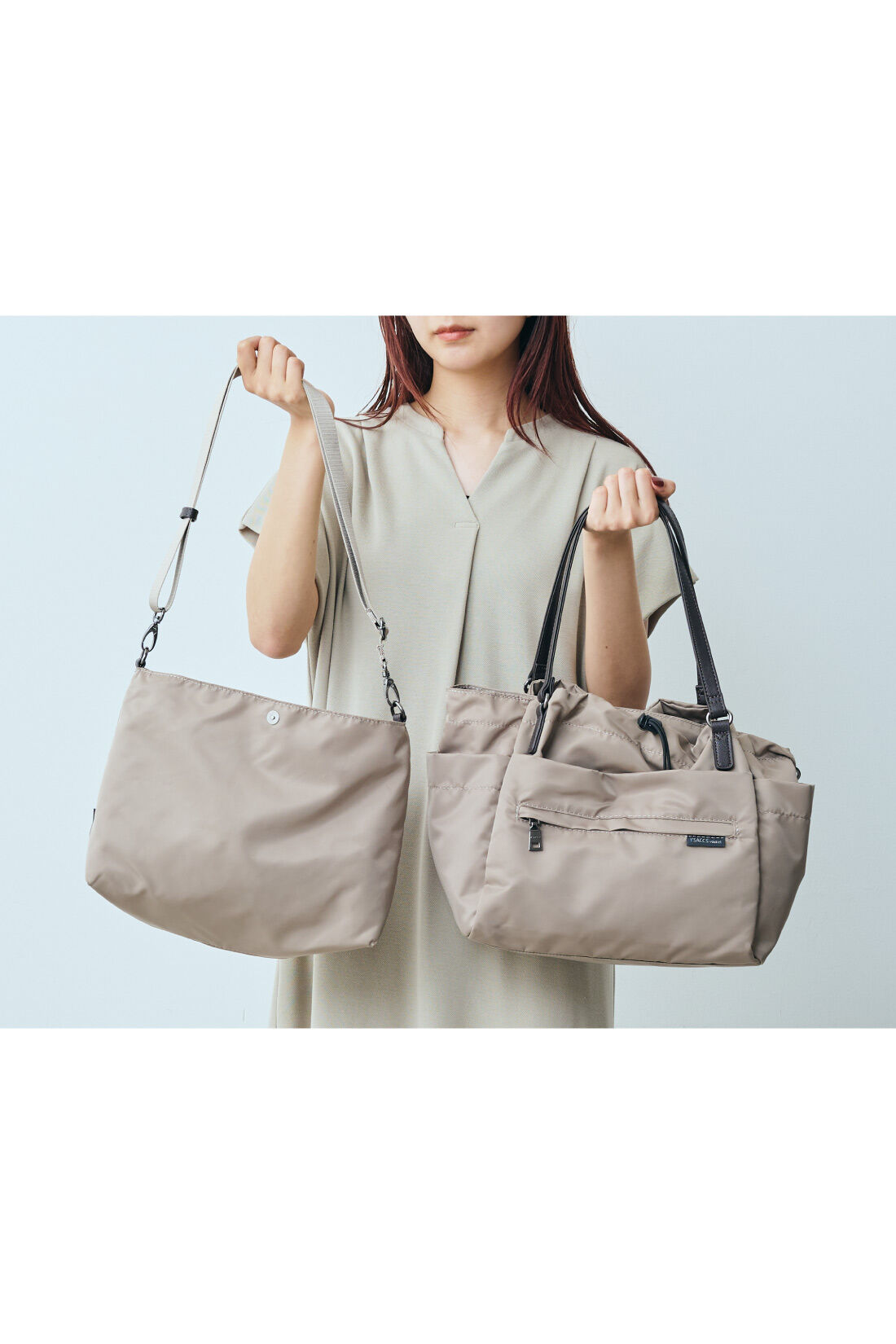 IEDIT|IEDIT[イディット] SELECT　Y&rsquo;SACCS vous et　ポーチ付き3-WAYトートバッグ　YV012-01