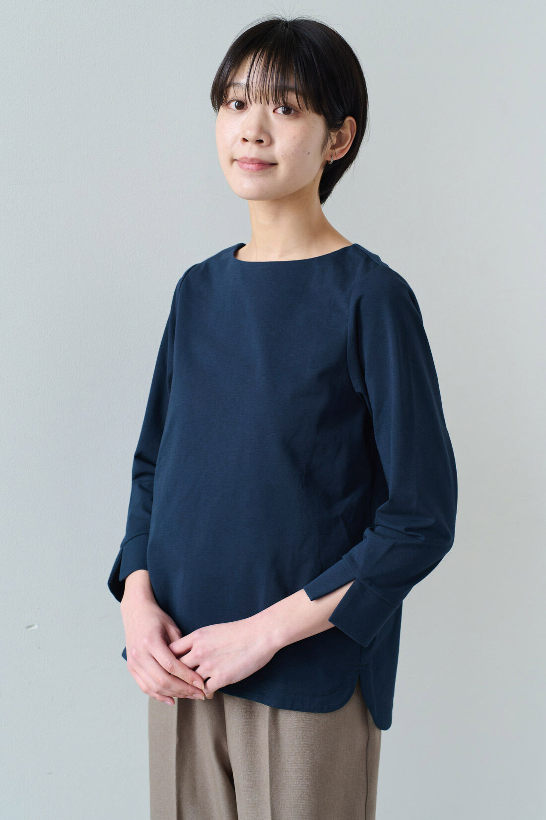 IEDIT［イディット］|IEDIT[イディット]　吸汗速乾がうれしい 毎日活躍する 大人の定番 ベーシックシンプルプルオーバーの会