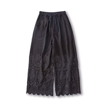 Sunny clouds | サニークラウズ刺しゅうの魔女パンツ〈レディース〉