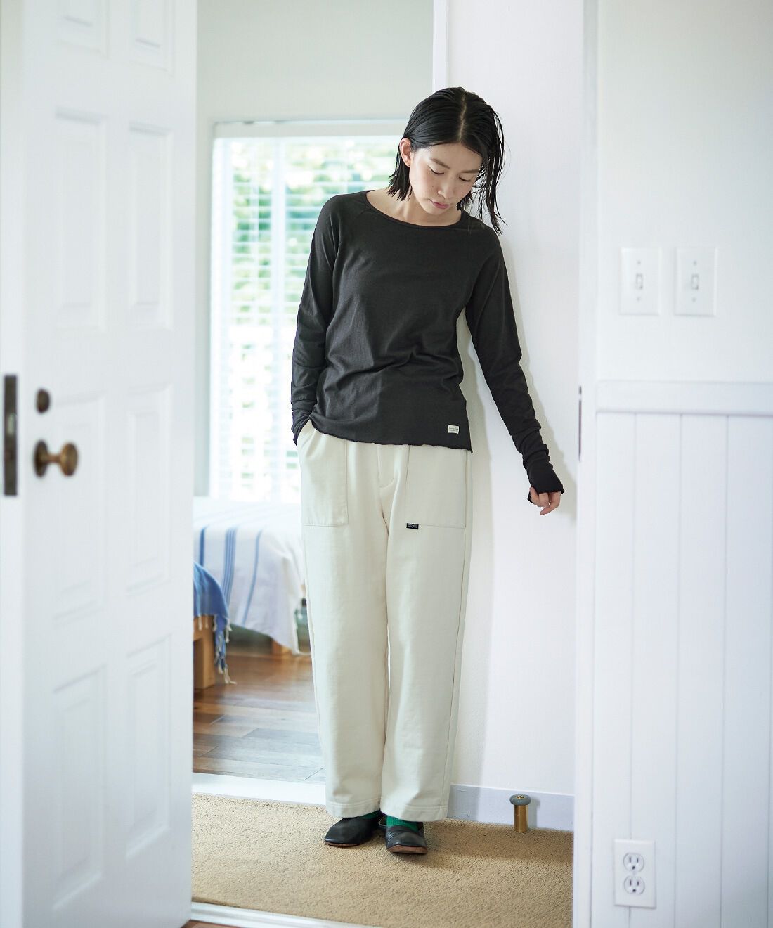 Sunny clouds|サニークラウズ肌になじむＴシャツ〈レディース〉のコーディネート