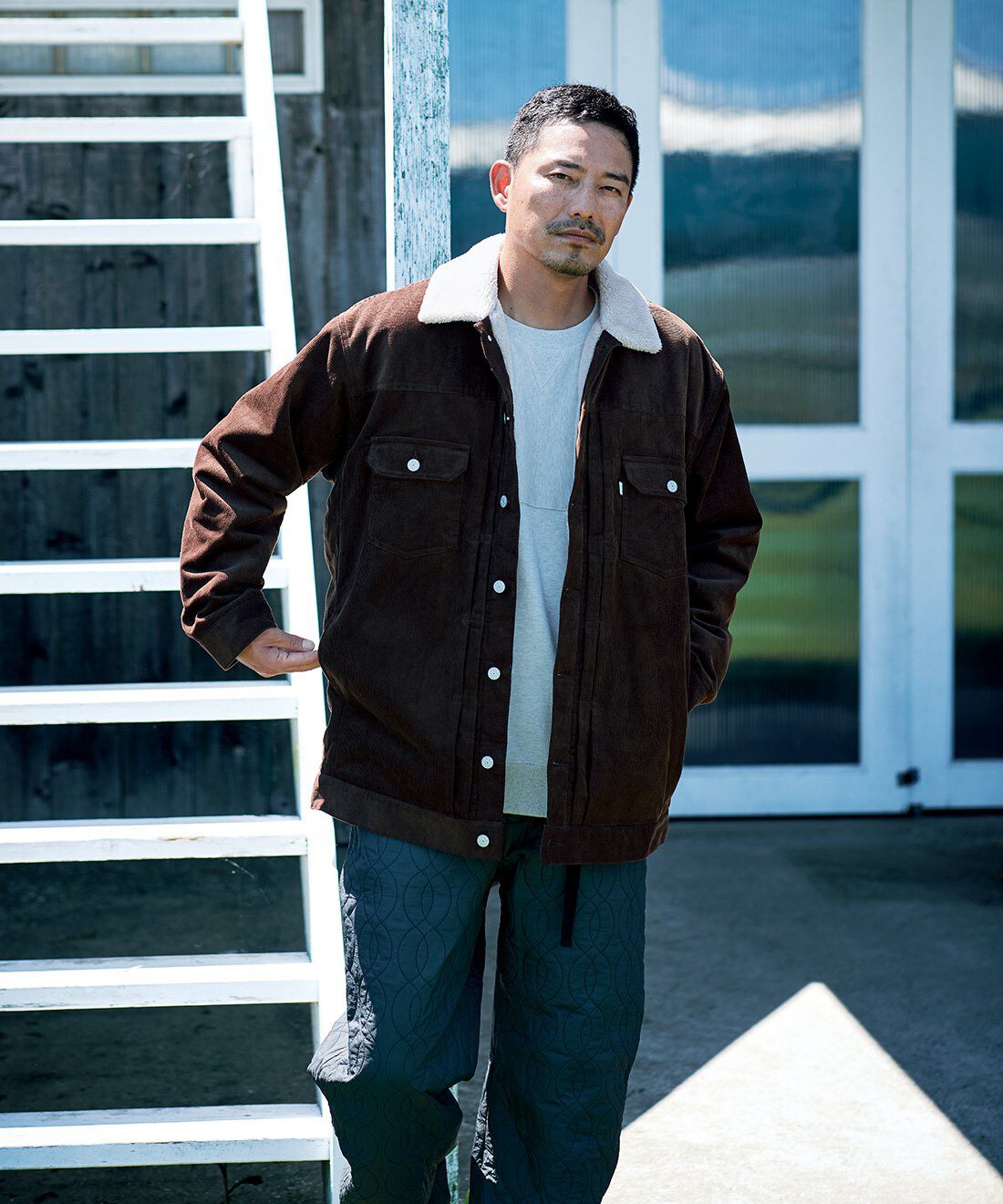 Sunny clouds|サニークラウズ　ポケットレーナー〈メンズ〉