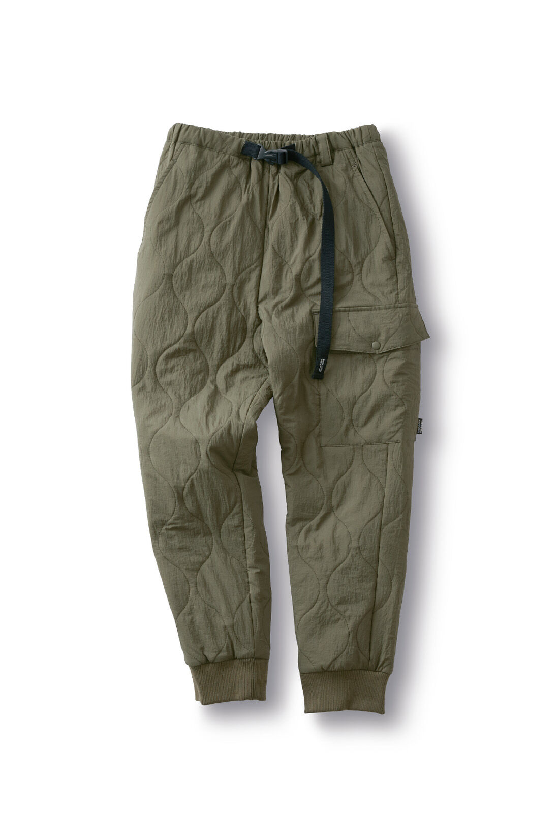 Sunny clouds|サニークラウズ 寝袋キルトパンツ〈レディース〉カーキ