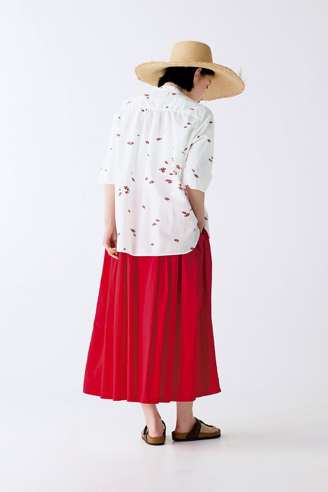 Sunny clouds［サニークラウズ］|サニークラウズ　カクレクマノミシャツ〈レディース〉|身長162cm/トップスMサイズ/ボトムスMサイズ