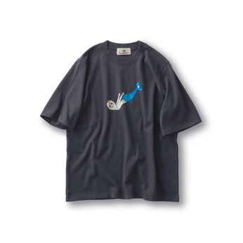 Sunny clouds［サニークラウズ］ | サニークラウズ人魚Ｔシャツ〈レディース〉ブルー