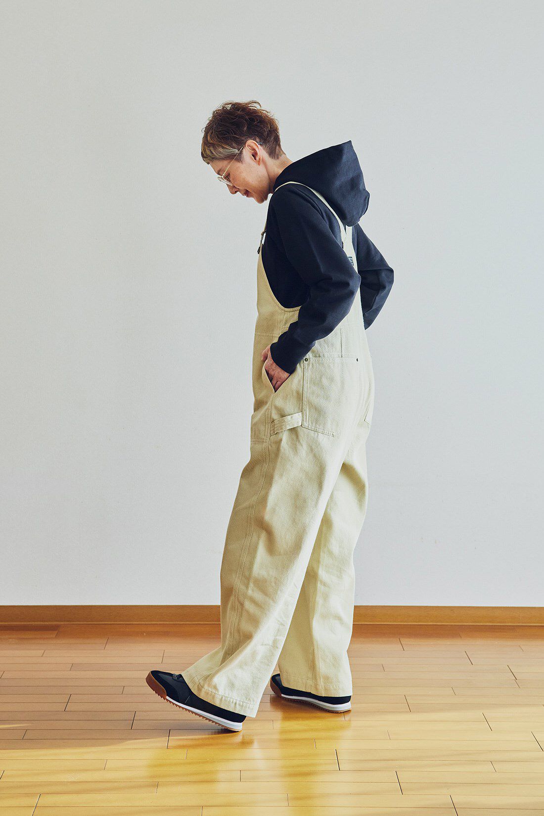 Sunny clouds|サニークラウズ feat. Mimi  綿カルゼのオーバーオール＜レディース＞