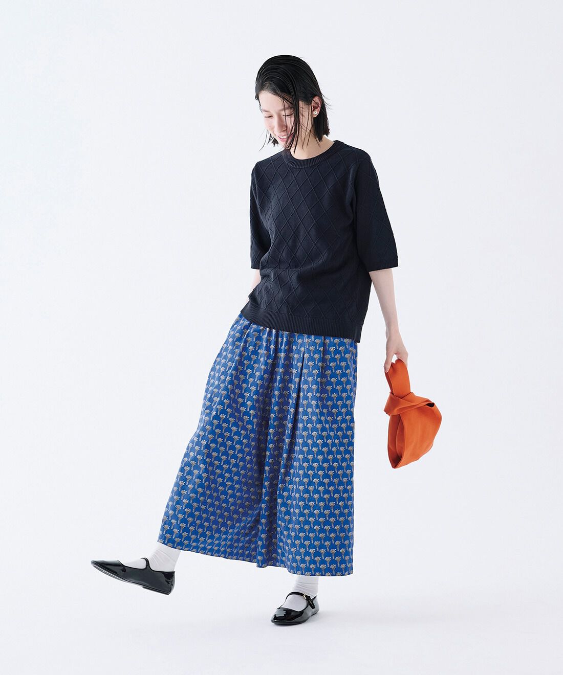 Sunny clouds［サニークラウズ］|【初回お試しキャンペーン】サニークラウズ　格子模様のニットTシャツの会＜レディース＞