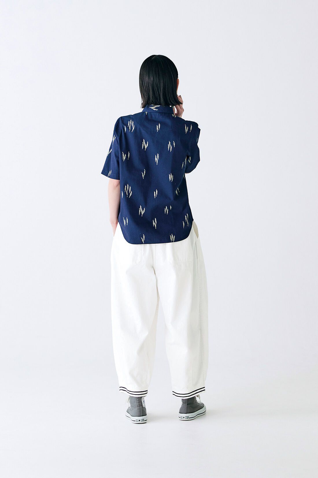Sunny clouds［サニークラウズ］|サニークラウズ　ヘコアユシャツ〈レディース〉|身長162cm/トップスMサイズ/ボトムスMサイズ