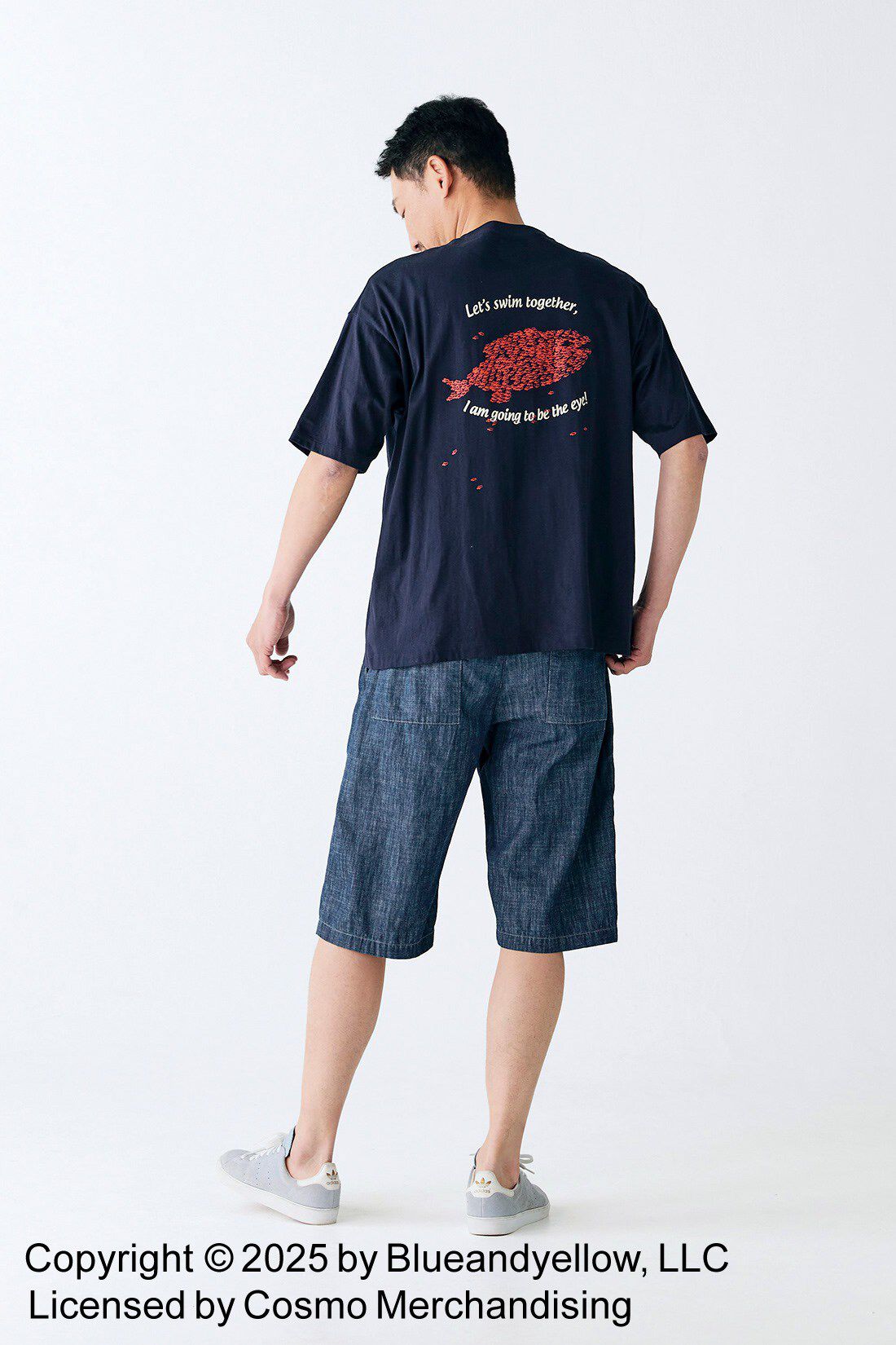 Sunny clouds［サニークラウズ］|サニークラウズ　デニムのクライミングハーフパン〈メンズ〉|身長184cm/トップスLサイズ/ボトムスLサイズ