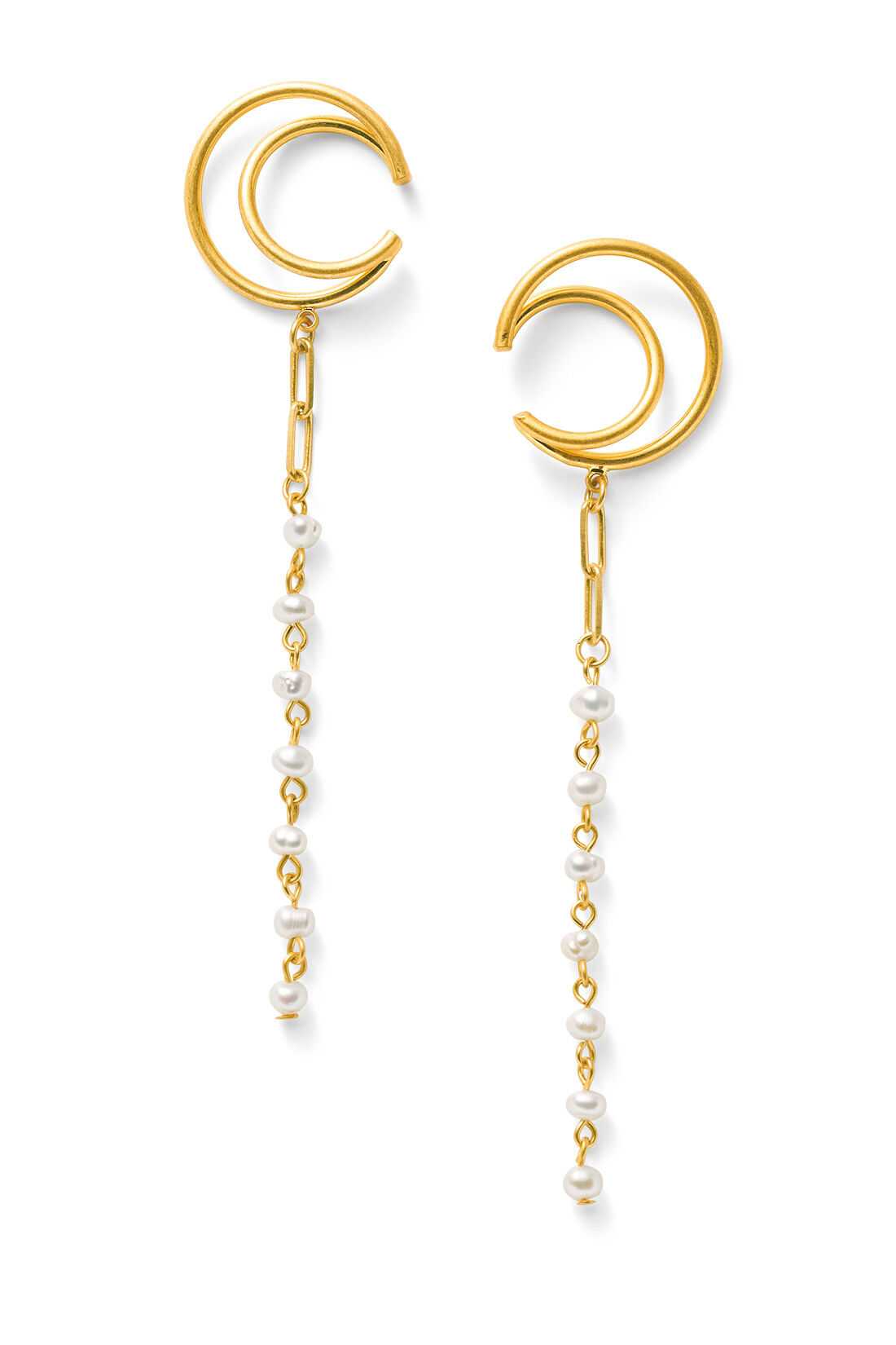 and myera|and myera 湖水真珠のイヤカフ