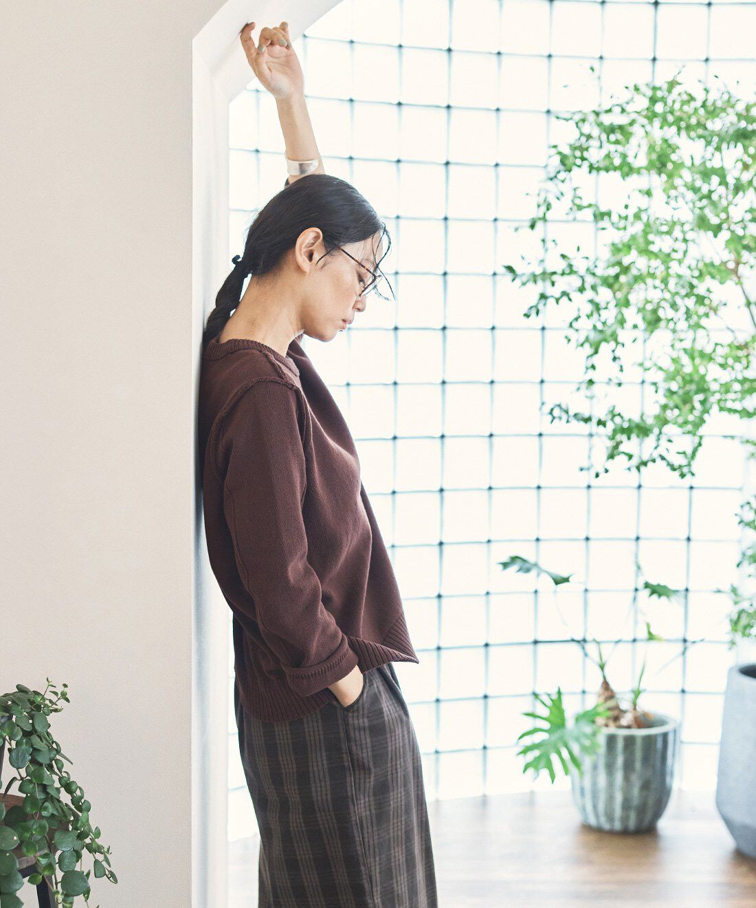 and myera［アンドマイラ］|and myera ニットで作ったトレーナーの会