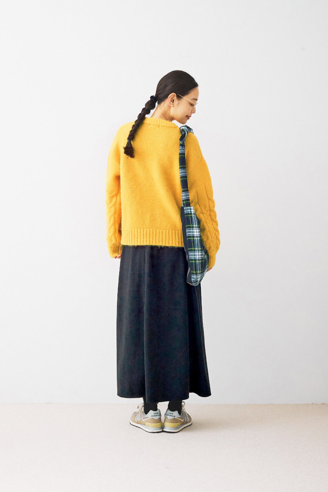 and myera|and myera カットソーツイルのフレアスカート