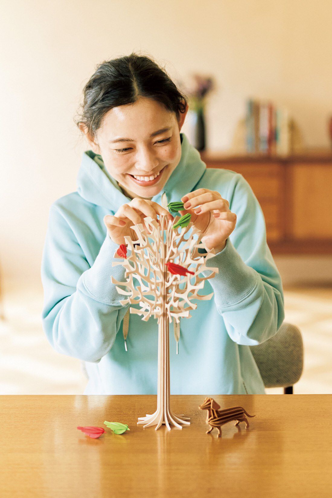 and myera|and myera 彩りパーカー〈ミント〉