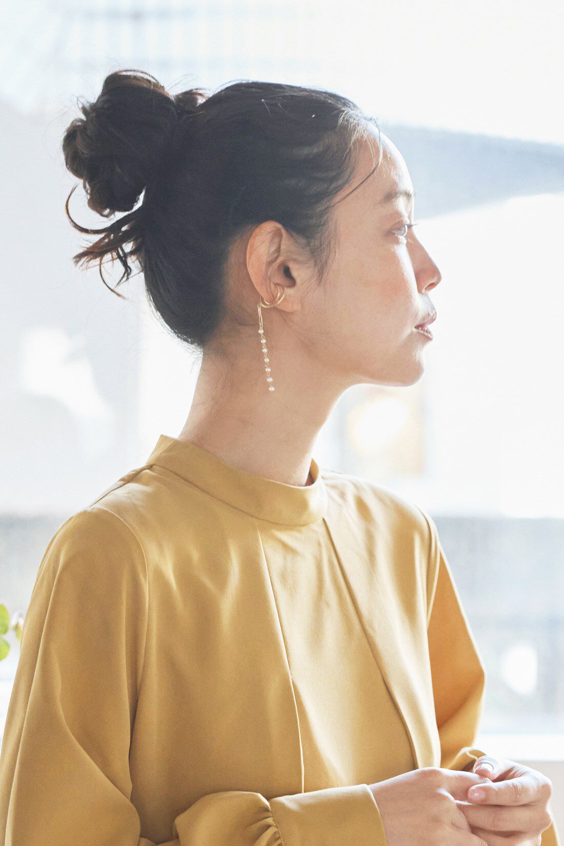 and myera|and myera 湖水真珠のイヤカフ