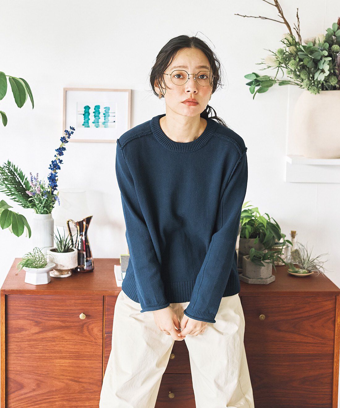 and myera［アンドマイラ］|and myera ニットで作ったトレーナーの会