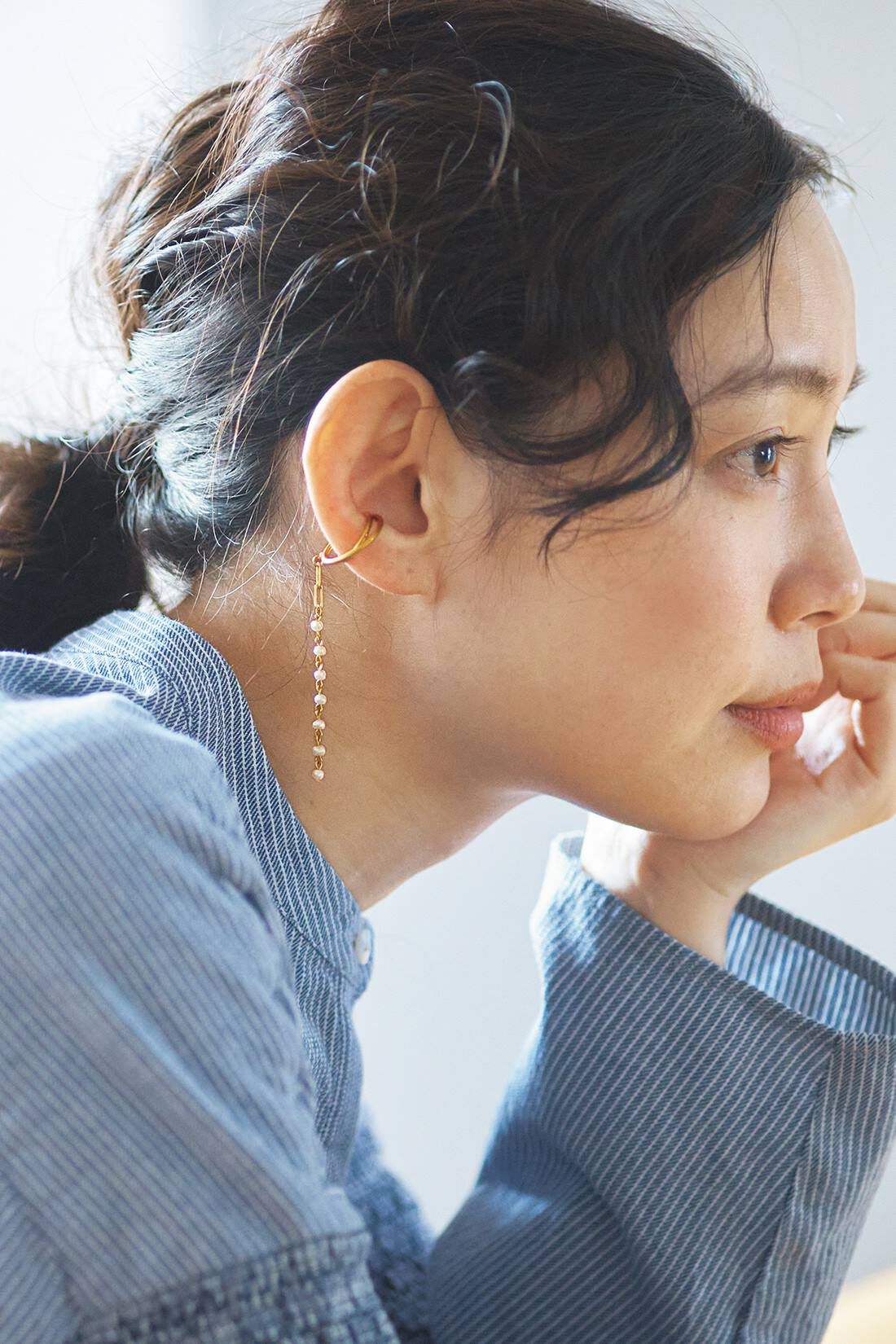 and myera|and myera 湖水真珠のイヤカフ