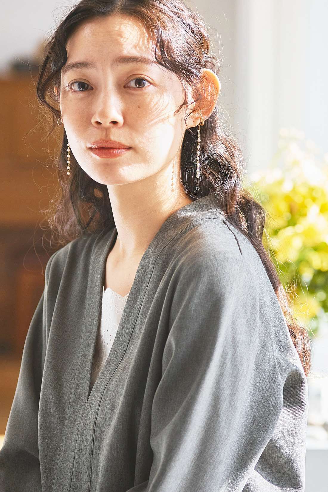 and myera|and myera 湖水真珠のイヤカフ