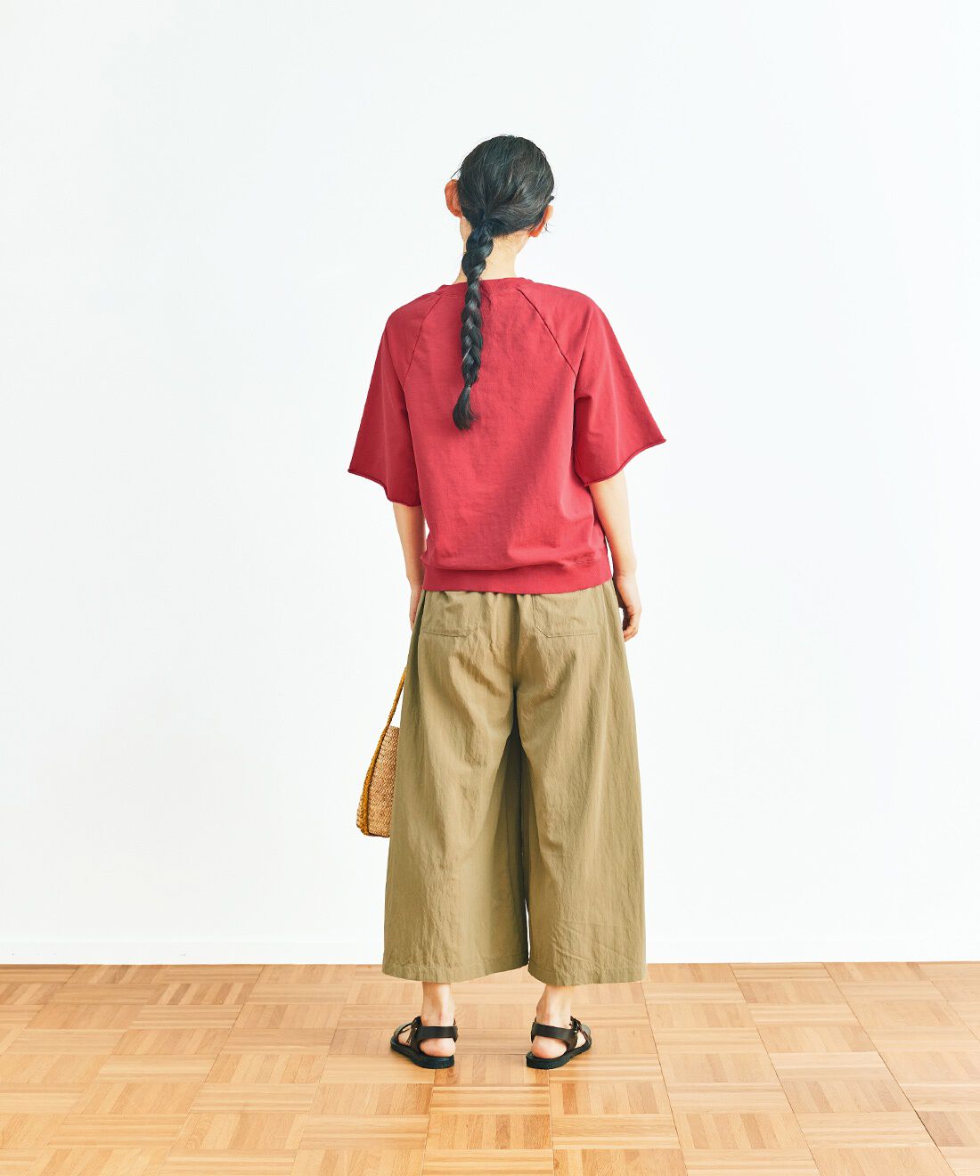 and myera［アンドマイラ］|and myera ミニ裏毛で作ったTシャツ