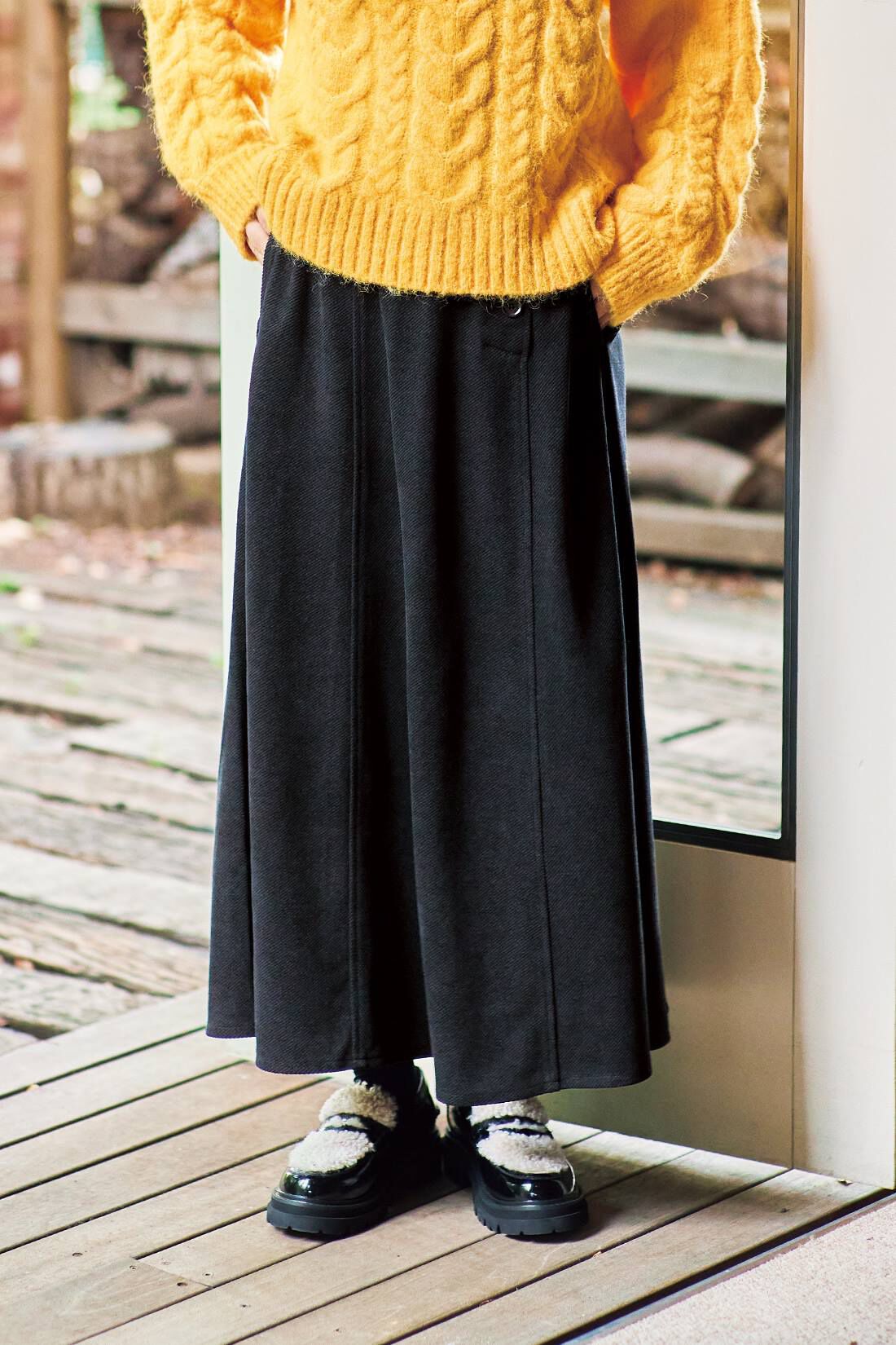 and myera|and myera カットソーツイルのフレアスカート